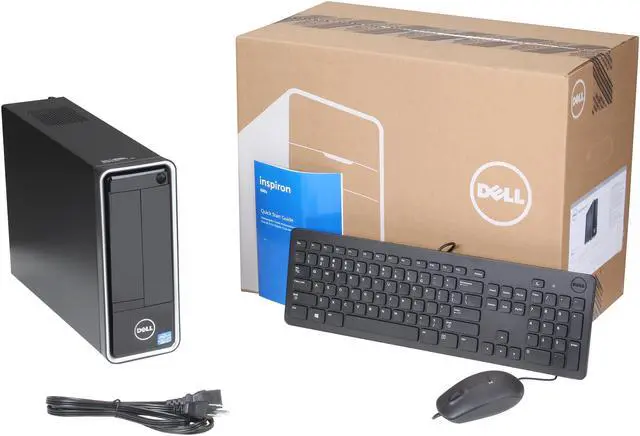 Alt view image 9 of 9 - DELL Desktop PC Inspiron 660s (i660s-2313BK) Intel Core i3-3240 4GB DDR3 1TB HDD Intel HD Graphics 2500 Windows 8