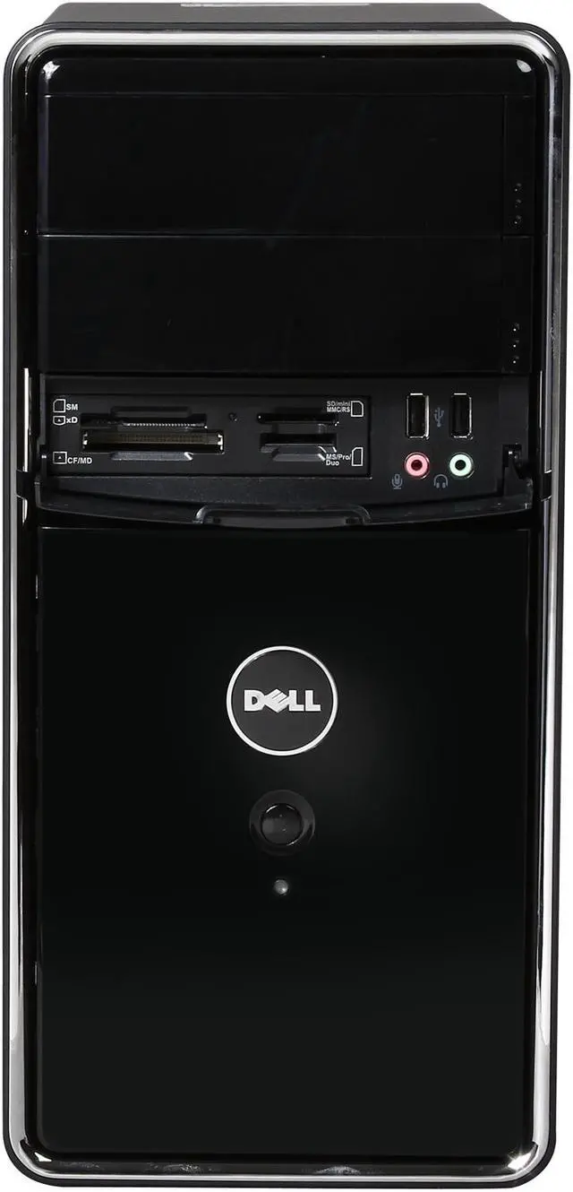 Alt view image 2 of 8 - DELL Desktop PC Inspiron 580 Intel Core i5-680 4GB DDR3 1TB HDD Windows 7 Professional 64-Bit
