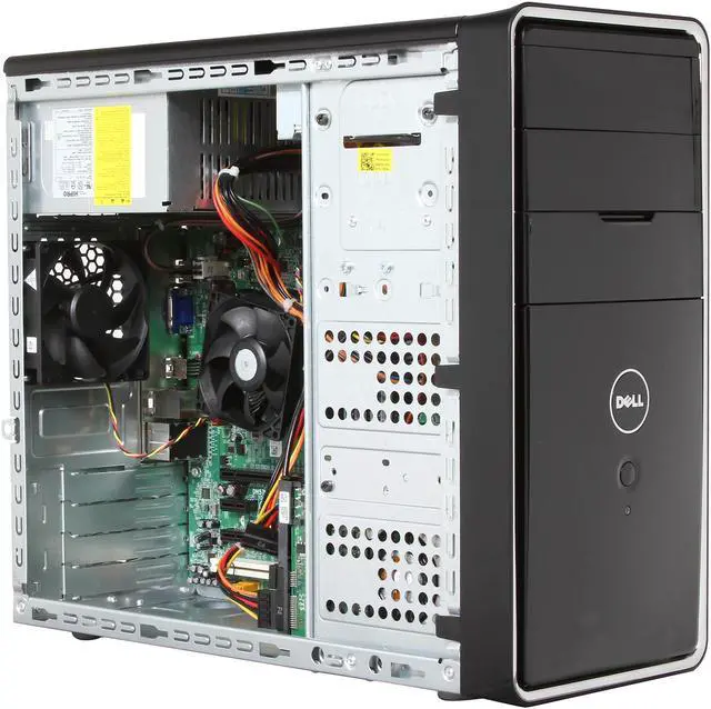 Alt view image 7 of 8 - DELL Desktop PC Inspiron 580 Intel Core i5-680 4GB DDR3 1TB HDD Windows 7 Professional 64-Bit