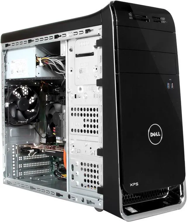 Alt view image 7 of 10 - DELL Desktop PC XPS 8700 (X8700-626BLK) Intel Core i5-4440 8GB DDR3 1TB HDD NVIDIA GeForce GT 635 Windows 8