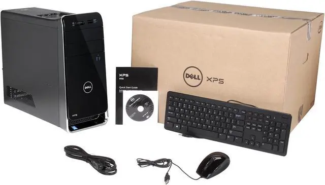 Alt view image 10 of 10 - DELL Desktop PC XPS 8700 (X8700-626BLK) Intel Core i5-4440 8GB DDR3 1TB HDD NVIDIA GeForce GT 635 Windows 8