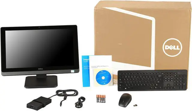 Alt view image 7 of 7 - DELL All-In-One PC Inspiron One 2020 (io2020T-4667BK) Intel Pentium G2030T 4GB DDR3 500GB HDD 20.0" Touchscreen Windows 8