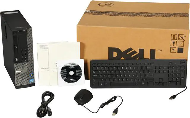 Alt view image 10 of 10 - DELL Desktop PC OptiPlex O701014590814PC Intel Core i7-3770 8GB DDR3 128GB SSD HDD Intel HD Graphics 4000 Windows 7 Professional