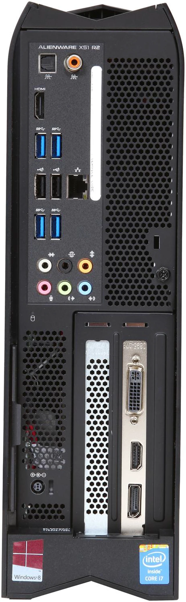 Alt view image 8 of 9 - DELL Desktop PC AX51R2-5726BK Intel Core i7-4770 8GB DDR3 1TB HDD NVIDIA GeForce GTX 645 Windows 8