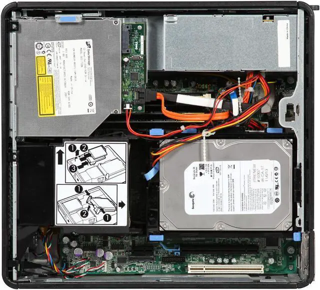 Alt view image 7 of 10 - DELL Desktop PC OptiPlex 740 2.00GHz 4GB 750GB HDD Windows 7 Home Premium