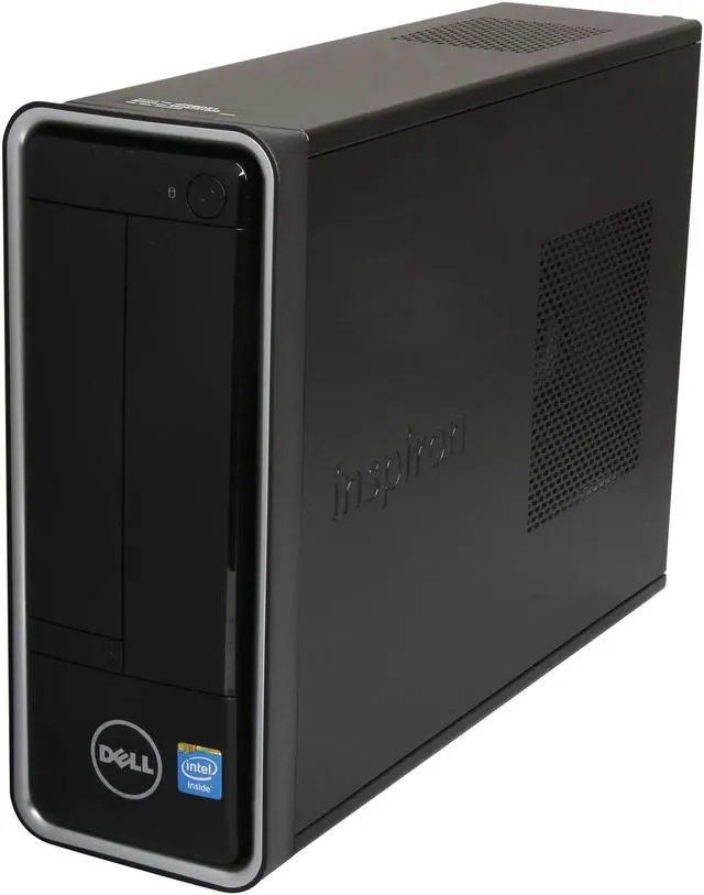 Alt view image 3 of 9 - DELL Desktop PC i3647-1524BK Intel Celeron G1820 4GB DDR3 500GB HDD Intel HD Graphics Windows 7 Professional 64-Bit