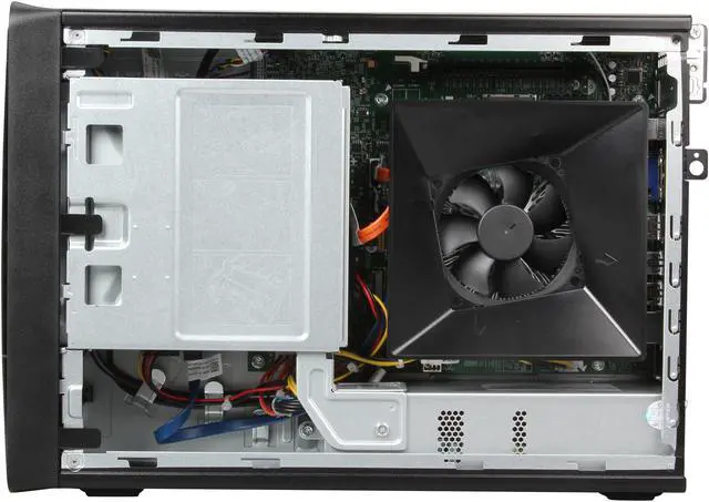 Alt view image 6 of 9 - DELL Desktop PC i3647-1524BK Intel Celeron G1820 4GB DDR3 500GB HDD Intel HD Graphics Windows 7 Professional 64-Bit