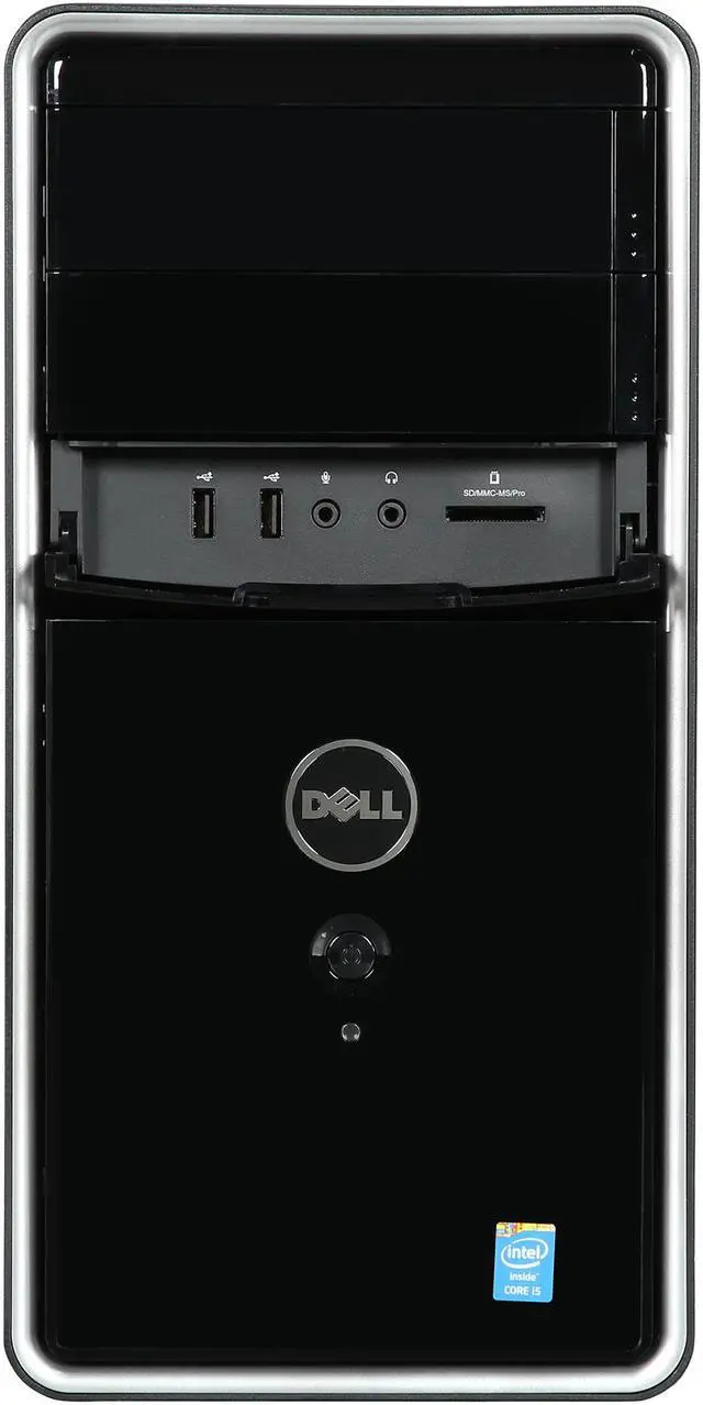 Alt view image 2 of 9 - DELL Desktop PC i3847-4616BK Intel Core i5-4440 8GB DDR3 1TB HDD Intel HD Graphics 4600 Windows 8.1 (64Bit)