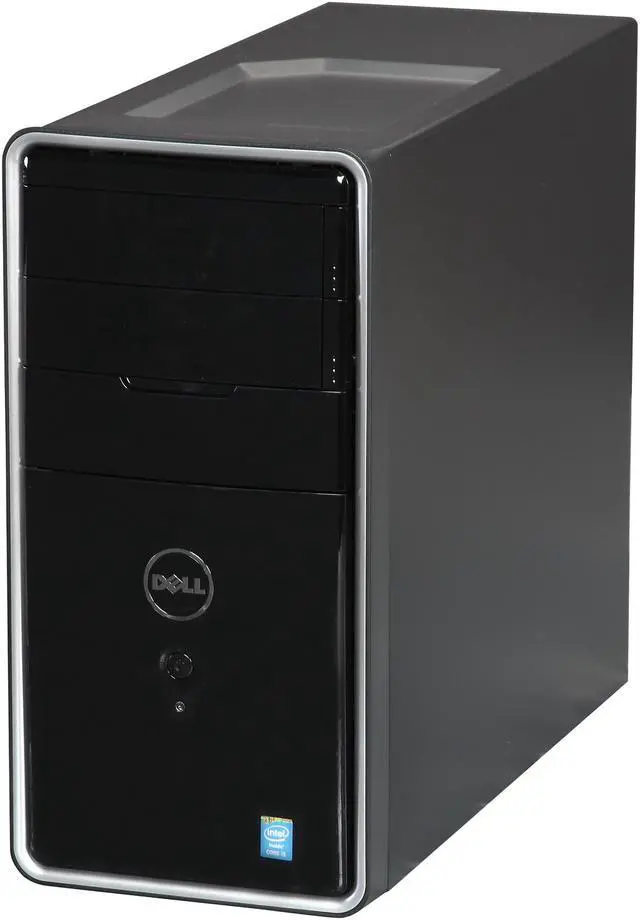 Alt view image 3 of 9 - DELL Desktop PC i3847-4616BK Intel Core i5-4440 8GB DDR3 1TB HDD Intel HD Graphics 4600 Windows 8.1 (64Bit)