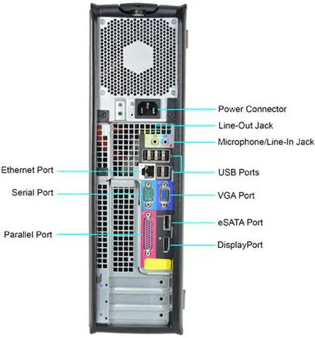 Alt view image 3 of 3 - DELL A Grade Desktop PC OptiPlex 760 2.80GHz 4GB DDR2 750GB HDD Windows 10 Pro 64-Bit