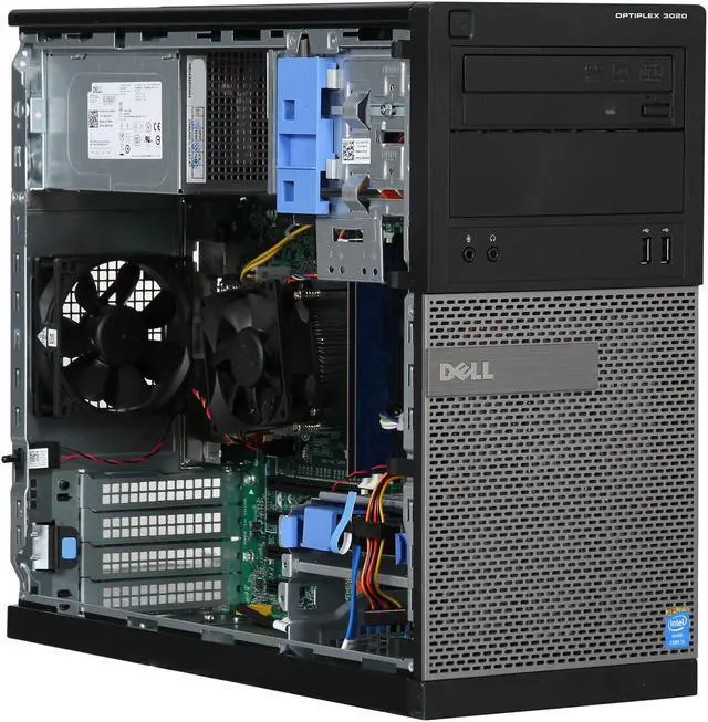 Alt view image 7 of 9 - DELL Desktop PC OptiPlex 462-3585 Intel Core i5-4570 8GB DDR3 1TB HDD Intel HD Graphics 4600 Windows 7 Pro installed and a Windows 8 Pro license and media