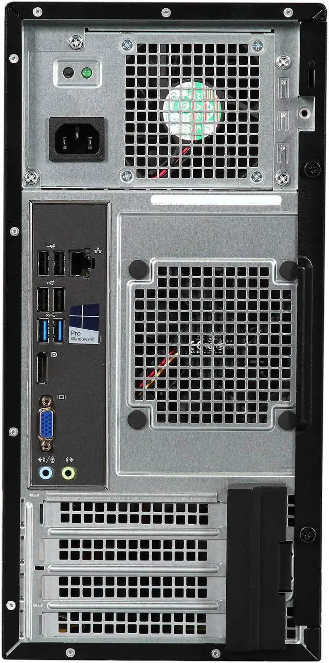 Alt view image 8 of 9 - DELL Desktop PC OptiPlex 462-3585 Intel Core i5-4570 8GB DDR3 1TB HDD Intel HD Graphics 4600 Windows 7 Pro installed and a Windows 8 Pro license and media