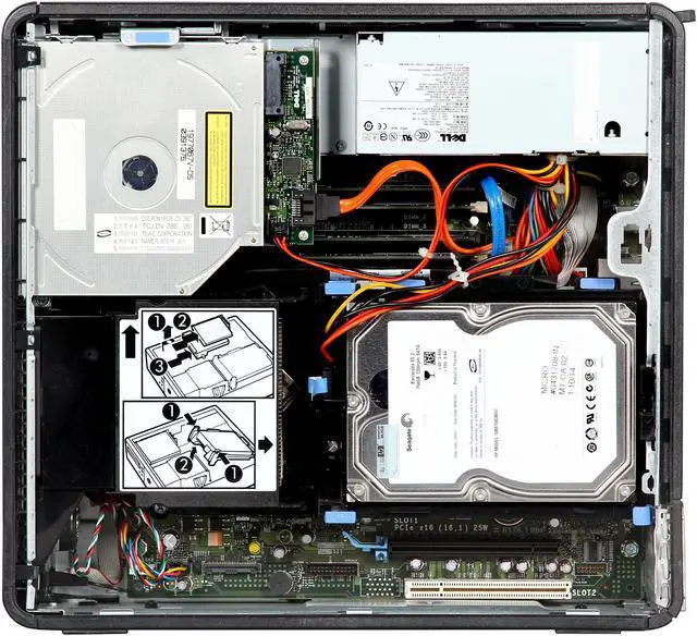 Alt view image 6 of 9 - DELL Desktop PC 755/2.33/4/750/W7P 4GB 750GB HDD Windows 7 Professional 64bit