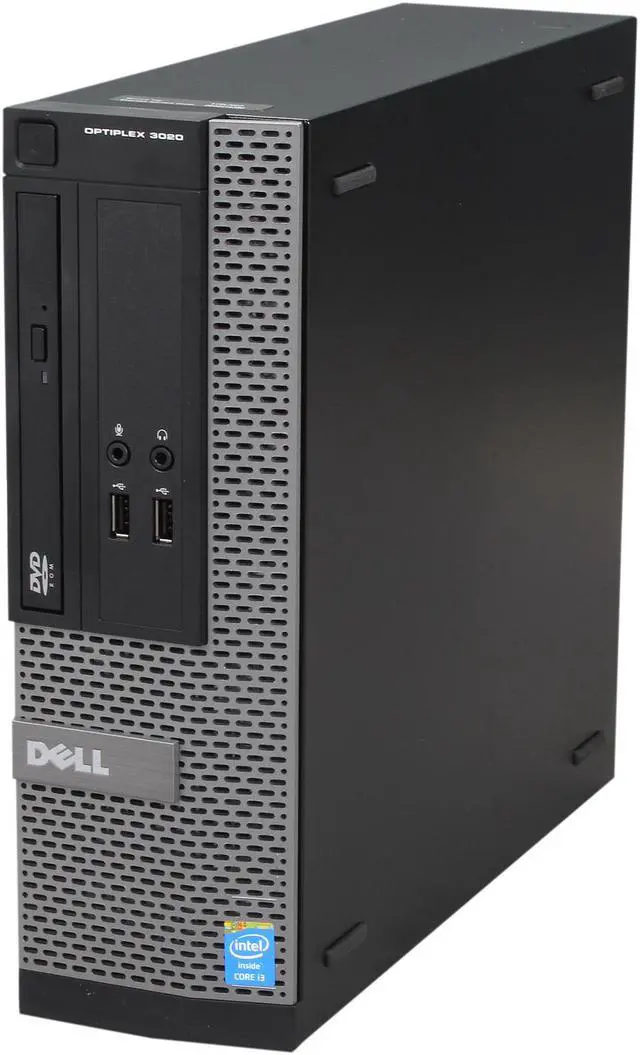 Alt view image 3 of 10 - DELL Desktop PC OptiPlex 3020 (462-3543 ) Intel Core i3-4130 4GB DDR3 500GB HDD Windows 7 Professional 64-Bit pre-installed with Windows 8 Pro License & Disk