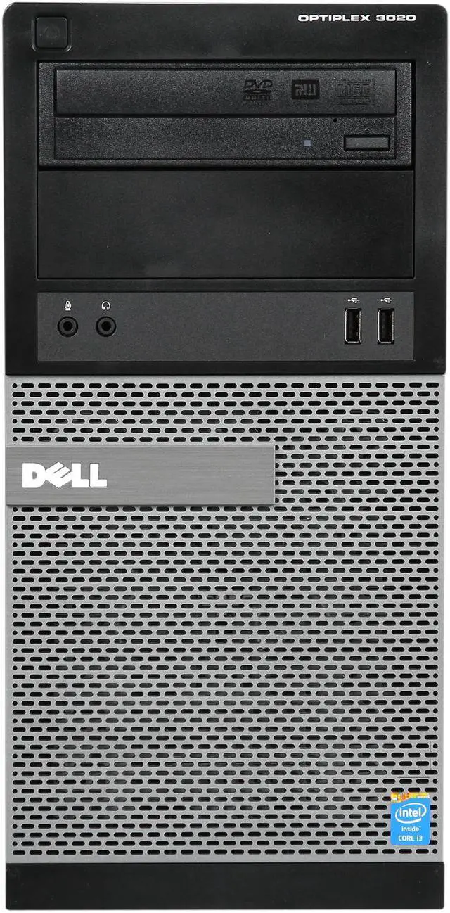 Alt view image 2 of 9 - DELL Desktop PC OptiPlex 3020 (462-3547) Intel Core i3-4130 4GB DDR3 500GB HDD Windows 7 Professional 64-Bit