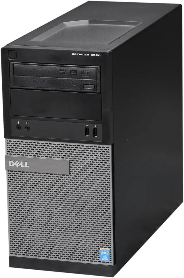 Alt view image 3 of 9 - DELL Desktop PC OptiPlex 3020 (462-3547) Intel Core i3-4130 4GB DDR3 500GB HDD Windows 7 Professional 64-Bit