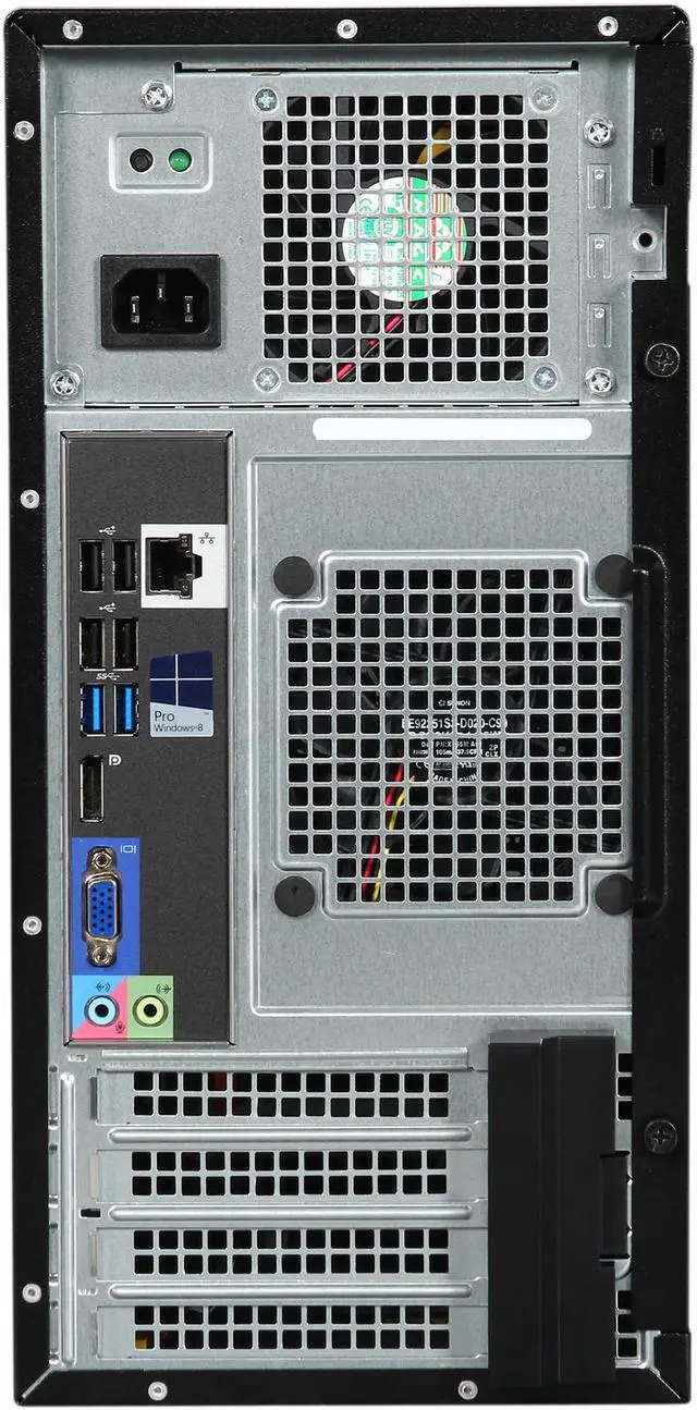 Alt view image 8 of 9 - DELL Desktop PC OptiPlex 3020 (462-3547) Intel Core i3-4130 4GB DDR3 500GB HDD Windows 7 Professional 64-Bit