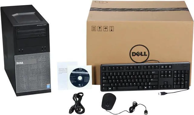 Alt view image 9 of 9 - DELL Desktop PC OptiPlex 3020 (462-3547) Intel Core i3-4130 4GB DDR3 500GB HDD Windows 7 Professional 64-Bit