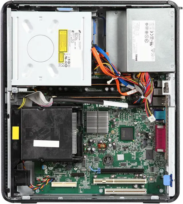 Alt view image 6 of 10 - DELL Desktop PC OptiPlex 760 2.80GHz 2GB 160GB HDD Windows 7 Home Premium 32-Bit