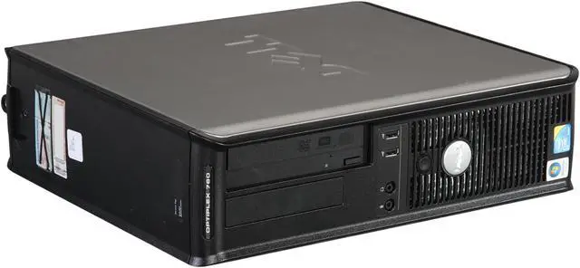 Alt view image 8 of 10 - DELL Desktop PC OptiPlex 760 2.80GHz 2GB 160GB HDD Windows 7 Home Premium 32-Bit