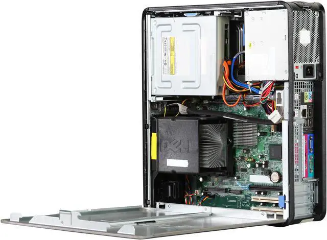 Alt view image 5 of 10 - Dell Optiplex 330 [Microsoft Authorized Recertified] Small Form Factor Desktop PC with Intel Core 2 Duo 2.2 GHz, 2 GB RAM, 160 GB HDD, DVDROM, Windows 10 Home 64-Bit