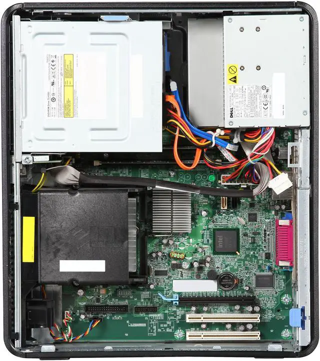 Alt view image 6 of 10 - Dell Optiplex 330 [Microsoft Authorized Recertified] Small Form Factor Desktop PC with Intel Core 2 Duo 2.2 GHz, 2 GB RAM, 160 GB HDD, DVDROM, Windows 10 Home 64-Bit