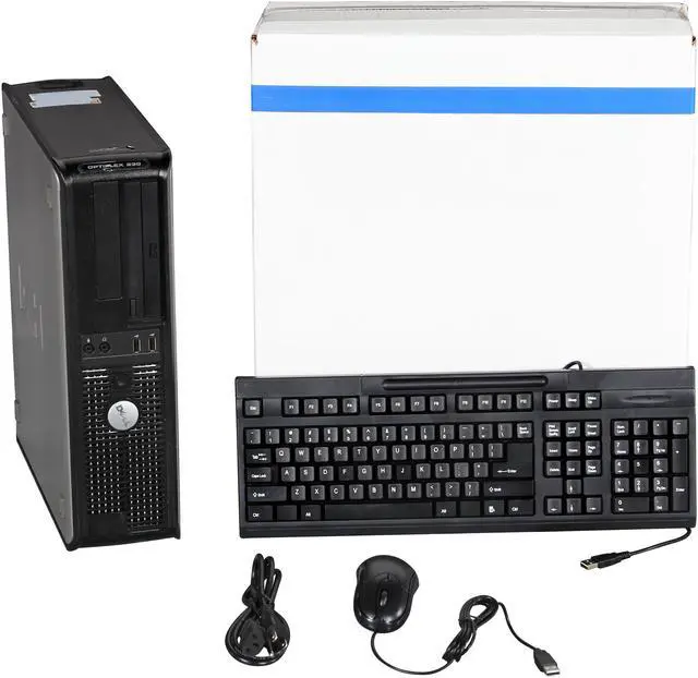 Alt view image 10 of 10 - Dell Optiplex 330 [Microsoft Authorized Recertified] Small Form Factor Desktop PC with Intel Core 2 Duo 2.2 GHz, 2 GB RAM, 160 GB HDD, DVDROM, Windows 10 Home 64-Bit