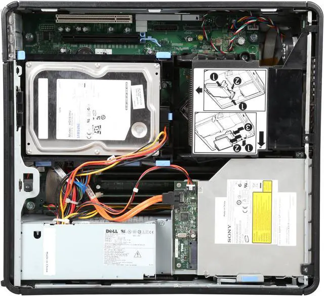 Alt view image 7 of 8 - DELL Desktop PC OptiPlex 745 3.00GHz 2GB 160GB HDD Intel GMA 3000 Windows 7 Home Premium