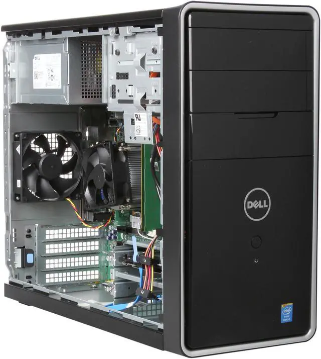 Alt view image 8 of 9 - DELL Desktop PC i3847-5386BK Intel Core i5-4460 12GB DDR3 1TB HDD Intel HD Graphics Windows 8.1 64-Bit