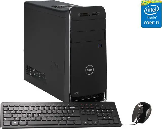 DELL Desktop PC XPS X8700-3130BLK Intel Core i7-4790S 16GB