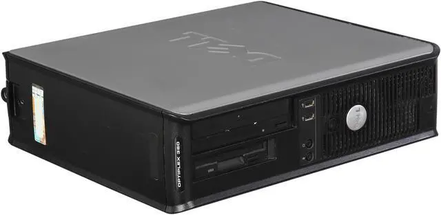 Alt view image 9 of 11 - Dell Optiplex 360 Tower Desktop PC Intel Core 2 Duo 2.80Ghz 2GB RAM 320GB HDD DVDROM Windows 7 Professional 64 Bit