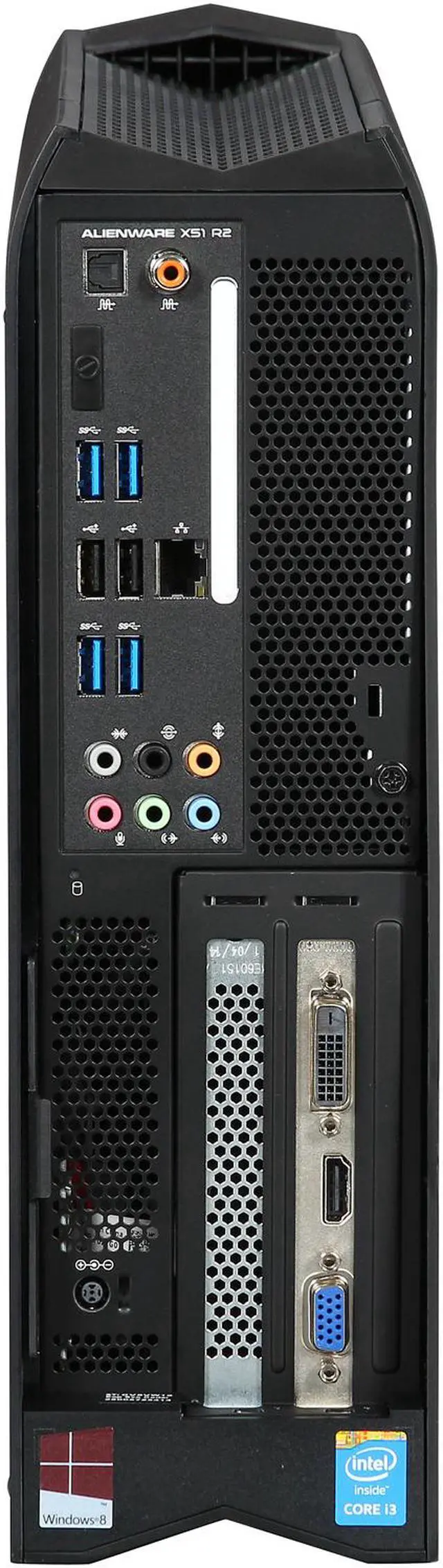 Alt view image 8 of 9 - Alienware Desktop PC X51 AX51R2-1437BK Intel Core i3-4130 6GB DDR3 1TB HDD NVIDIA GeForce GTX 745 4GB Windows 8.1 64-Bit