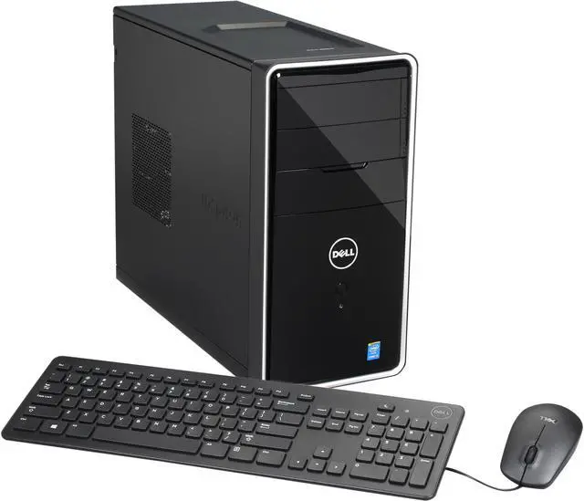 Main image of DELL Desktop PC i3847-4923BK Intel Core i3-4150 8GB DDR3 1TB HDD Intel HD Graphics 4400 Windows 7 Professional 64-Bit