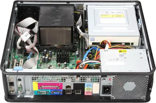 Alt view image 7 of 9 - Dell Optiplex 320 Desktop Tower PC with Intel Pentium D Dual Core 3.0Ghz, 2GB RAM, 160GB HDD, DVDROM, Windows 7 Home Premium 32 Bit (Microsoft Authorized Refurbish) w/1 year warranty