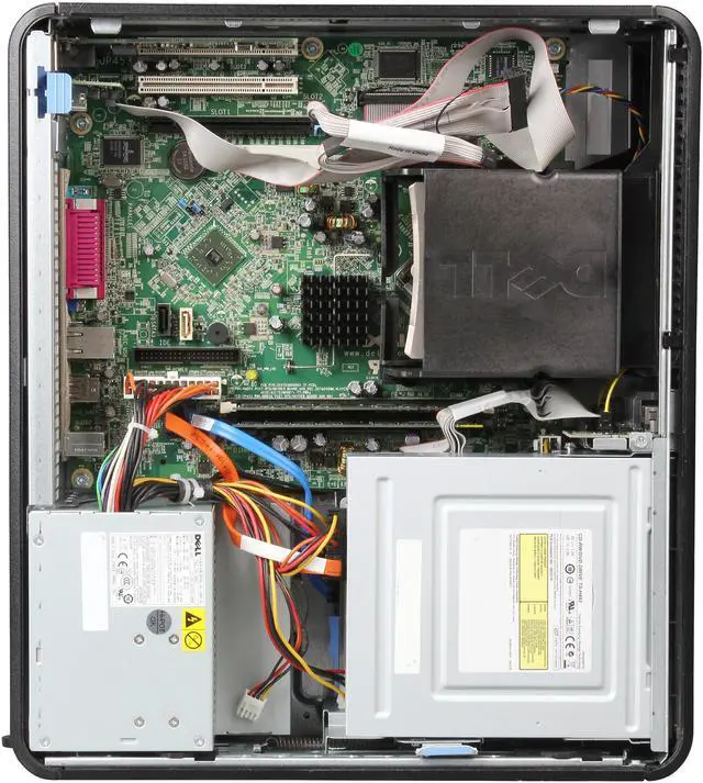 Alt view image 8 of 9 - Dell Optiplex 320 Desktop Tower PC with Intel Pentium D Dual Core 3.0Ghz, 2GB RAM, 160GB HDD, DVDROM, Windows 7 Home Premium 32 Bit (Microsoft Authorized Refurbish) w/1 year warranty