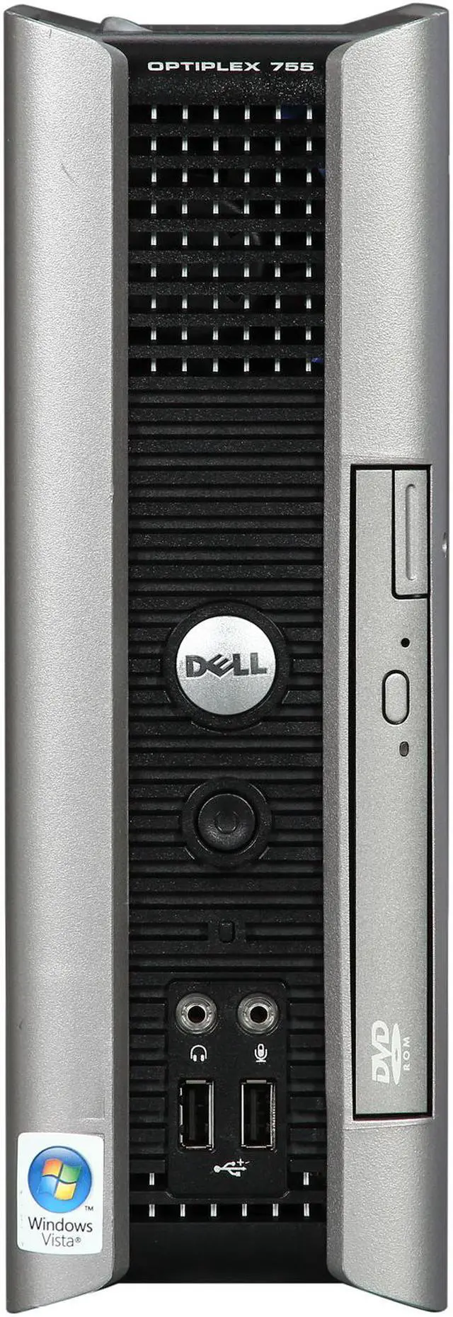 Alt view image 2 of 10 - DELL OptiPlex 755 Ultra Small Form Factor Desktop PC with Intel Core 2 Duo E6550 (2.33GHz), 2GB Memory, 80GB HDD, DVDROM, Windows 7 Home Premium 32-Bit