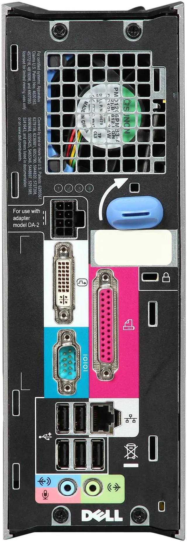 Alt view image 9 of 10 - DELL OptiPlex 755 Ultra Small Form Factor Desktop PC with Intel Core 2 Duo E6550 (2.33GHz), 2GB Memory, 80GB HDD, DVDROM, Windows 7 Home Premium 32-Bit