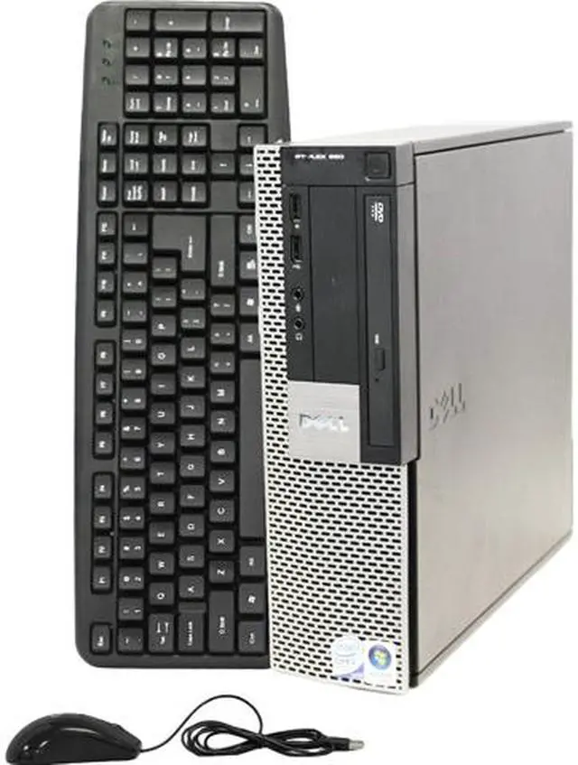 Main image of DELL Desktop PC OptiPlex 960 Intel Core 2 Duo E8400 4 GB 160GB HDD Intel GMA 4500 Windows 7 Professional 64-Bit