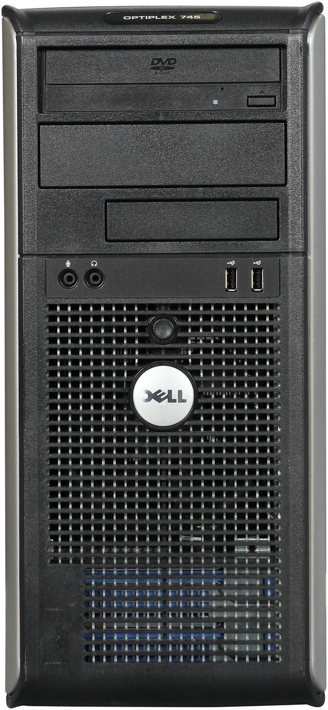 Dell Optiplex 745 [Microsoft Authorized Recertified] Tower Desktop PC with  Intel Core 2 Duo 2.13Ghz, 4GB RAM, 1TB HDD, DVDROM, Windows 7 Professional 