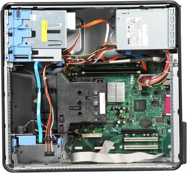 Alt view image 6 of 9 - Dell OptiPlex 755 [Microsoft Authorized Recertified] Tower Desktop PC with Intel Core 2 Duo E8500 (3.16GHz), 4GB Memory, 160GB HDD, DVDRW, Windows 7 Pro 64Bit