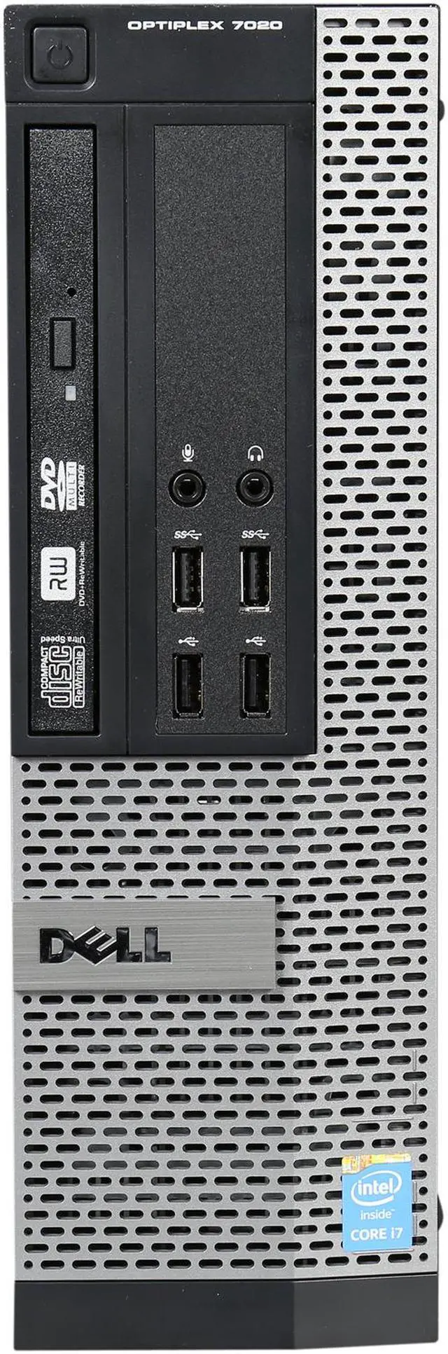 Alt view image 2 of 10 - Dell OptiPlex 7020 Desktop Small Form Factor Computer - Intel Core i7-4790 3.60 GHz 8GB DDR3 SDRAM 500GB HDD Intel HD Graphics 4600 Microsoft Win 7 Pro 64-Bit / Win 8.1 Pro - 462-5906