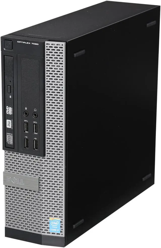 Alt view image 3 of 10 - Dell OptiPlex 7020 Desktop Small Form Factor Computer - Intel Core i7-4790 3.60 GHz 8GB DDR3 SDRAM 500GB HDD Intel HD Graphics 4600 Microsoft Win 7 Pro 64-Bit / Win 8.1 Pro - 462-5906
