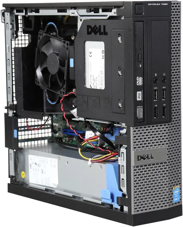 Alt view image 8 of 10 - Dell OptiPlex 7020 Desktop Small Form Factor Computer - Intel Core i7-4790 3.60 GHz 8GB DDR3 SDRAM 500GB HDD Intel HD Graphics 4600 Microsoft Win 7 Pro 64-Bit / Win 8.1 Pro - 462-5906