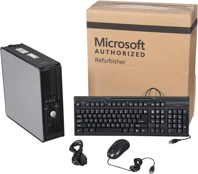 Alt view image 10 of 10 - DELL Optiplex 740 Small Form Factor Desktop PC with Athlon 64 X2 2.0GHz 2 GB RAM 160GB HDD Windows 7 Home Premium 32-Bit