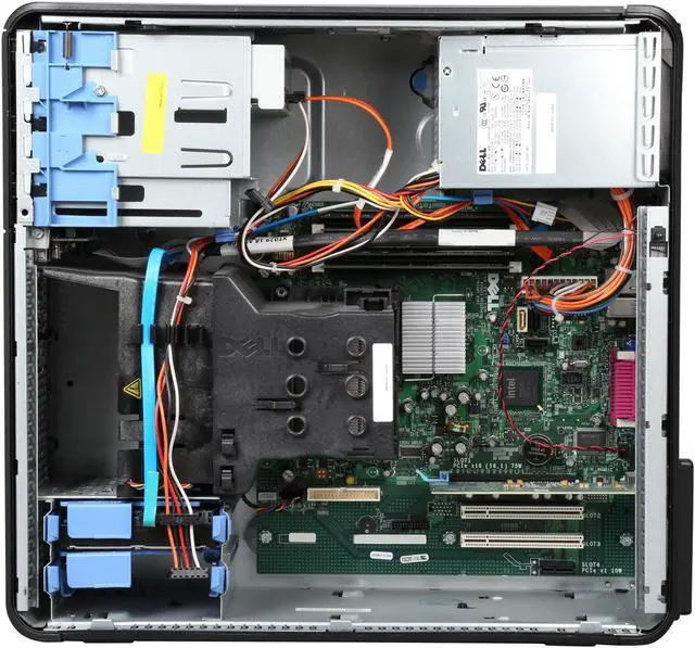 Alt view image 6 of 9 - DELL OptiPlex 755 Mid Tower Desktop PC with Intel Core 2 Quad 2.4GHz, 4GB RAM, 750GB HDD, DVDRW, Windows 7 Professional 64-Bit