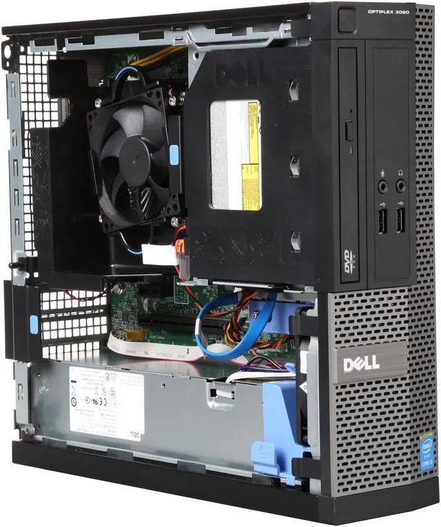 Alt view image 7 of 9 - Dell OptiPlex 3020 Small Form Factor Desktop Computer - Intel Core i3-4150 3.50GHz 4GB DDR3 500GB HDD Intel HD Graphics 4400 Win 7 Pro 64-bit / Win 8.1 Pro