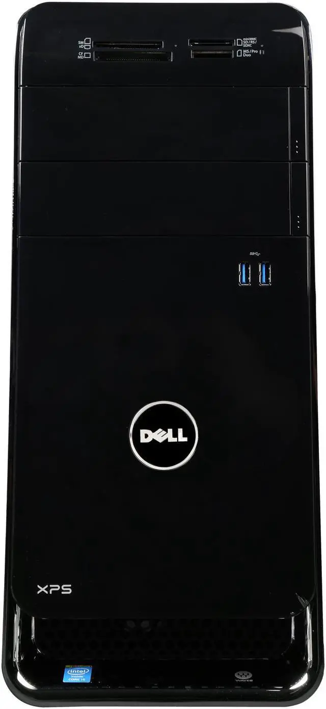 Alt view image 2 of 9 - DELL Desktop PC XPS 8700 (X8700-1125BLK) Intel Core i5-4460 8GB DDR3 1TB HDD NVIDIA GeForce GT 720 1 GB Windows 7 Professional Installed with Windows 8.1 License Included
