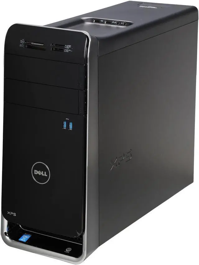 Alt view image 3 of 9 - DELL Desktop PC XPS 8700 (X8700-1125BLK) Intel Core i5-4460 8GB DDR3 1TB HDD NVIDIA GeForce GT 720 1 GB Windows 7 Professional Installed with Windows 8.1 License Included