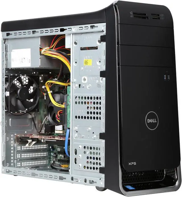 Alt view image 7 of 9 - DELL Desktop PC XPS 8700 (X8700-1125BLK) Intel Core i5-4460 8GB DDR3 1TB HDD NVIDIA GeForce GT 720 1 GB Windows 7 Professional Installed with Windows 8.1 License Included