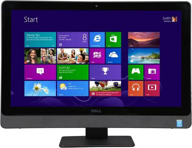 Alt view image 2 of 7 - DELL All-in-One PC Inspiron 5348 (i5348-4223BLK) Intel Core i3-4150 6GB DDR3 1TB HDD 23" Touchscreen Windows 8.1 64-Bit